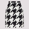 GUCCI GUCCI HOUNDSTOOTH PRINT MINI SKIRT