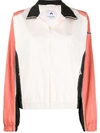 MARINE SERRE COLOUR BLOCK ZIPPED BOMBER JACKET