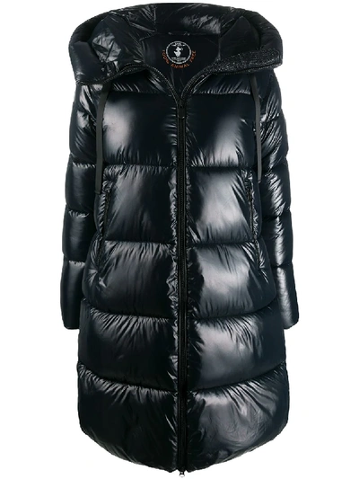 Save The Duck D4551w Lucky00001 Padded Coat In Black