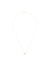 ROXANNE FIRST 14KT YELLOW GOLD R INITIAL NECKLACE