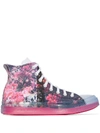 CONVERSE X SHANIQWA JARVIS CHUCK 70 FLORAL HIGH-TOP SNEAKERS