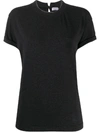 Brunello Cucinelli Women's T-shirts And Polos Blue In Miniera