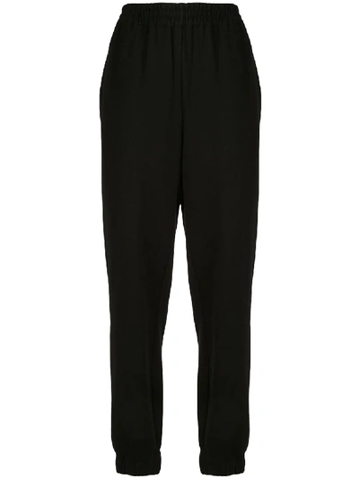 Sir High-waisted Track Trousers In Black