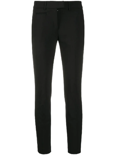 Dondup Tailored Slim-fit Trousers In Black