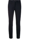 Dondup Cropped Tailored Trousers In Blue