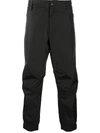 MONCLER TECHNICAL FABRIC STRAIGHT LEG TROUSERS