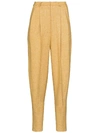 ANOUKI HIGH-WAIST TAPERED TROUSERS