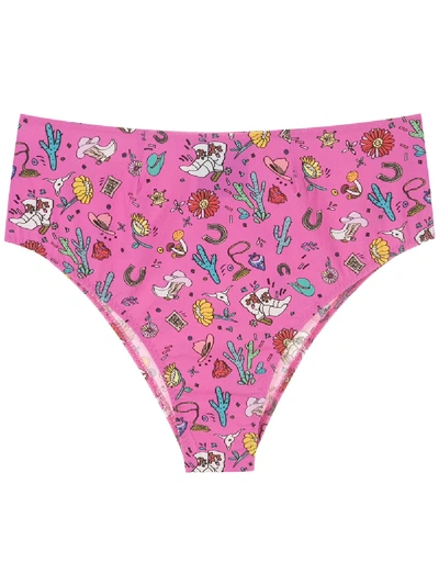 Clube Bossa Casall Bikini Bottom In Pink