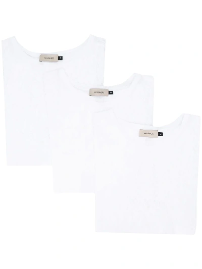 Murmur Distressed T-shirt In White