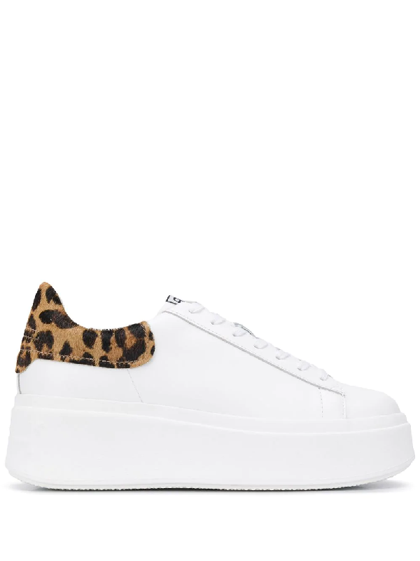 platform leopard sneakers