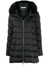 HERNO LAYERED-EFFECT PADDED COAT