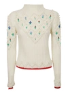 PHILOSOPHY DI LORENZO SERAFINI PATTERNED FLORAL EMBROIDERED jumper,11459370