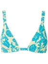 Clube Bossa Paladina Bikini Top In Green