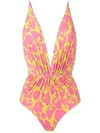 CLUBE BOSSA CLAVERT PRINTED SWIMSUIT