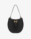 LOVE MOSCHINO ROUND BUCKLE HOBO BAG