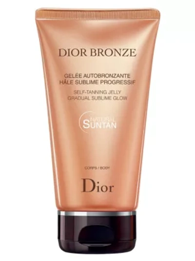 Dior Bronze Self-tanning Jelly Gradual Glow For Body In Brown