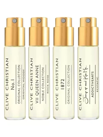 CLIVE CHRISTIAN Discovery Collection Icons 4-Piece Spray Perfume Set 