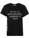 REDEMPTION SLOGAN COTTON T-SHIRT