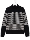 CHLOÉ DIAMOND KNIT JUMPER