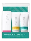 Philip Kingsley Nourish & Volume 3-piece Jet Set Collection