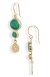 ANNA BECK TURQUOISE DROP EARRINGS (NORDSTROM EXCLUSIVE),ER10114-GTQ
