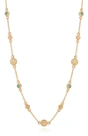 ANNA BECK TURQUOISE STATION NECKLACE (NORDSTROM EXCLUSIVE),NK10128-GTQ