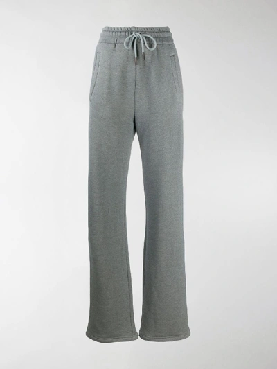Off-white Diag-stripe Sweatpants In Grau