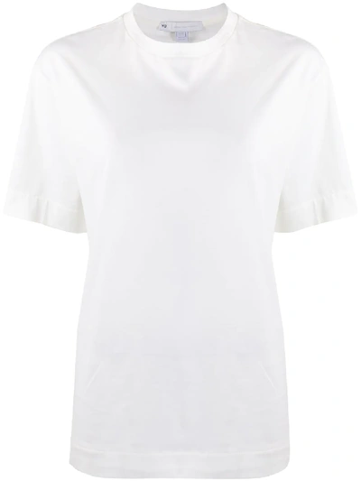 Y-3 Adidas Y3 Classic Chest Logo T-shirt In White