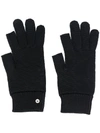 RICK OWENS FINGERLESS GLOVES,15533107