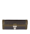 ALFREDO BERETTA CARBON GREEN WATCH ROLL,15152823