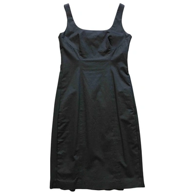 Pre-owned Seventy Mid-length Dress In Black