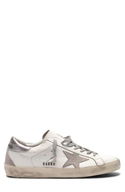 Golden Goose Super Star Trainers In White