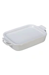 LE CREUSET 3 1/2 QUART STONEWARE CASSEROLE & PLATTER LID,PG2015-1316