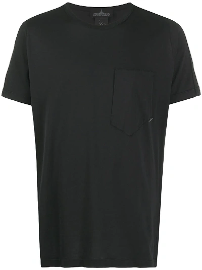Stone Island Shadow Project Graphic-print Short-sleeve T-shirt In Black