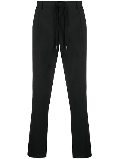 Dolce & Gabbana Cropped Tailored Trousers In Black