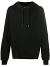 DOLCE & GABBANA EMBROIDERED LOGO HOODED SWEATSHIRT