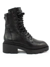 ASH BLACK LEATHER MADNESS BOOTS,11460472