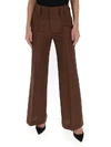 PRADA PRADA FLARED PANTS