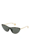 GUCCI CAT-EYE SUNGLASSES WITH GOLDEN STARS