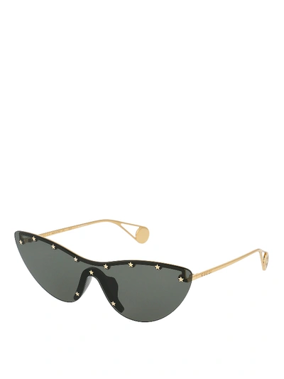 Gucci Cat-eye Sunglasses With Golden Stars