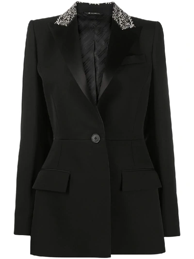 Givenchy Sequin Embellished Blazer Jacket In Black