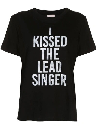 Cinq À Sept I Kissed The Singer T-shirt In Black