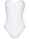 Eres Cassiopee Strapless U-hardware One-piece Swimsuit In White