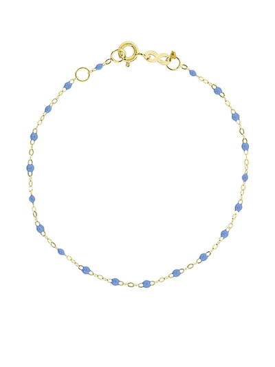 Gigi Clozeau 18kt Yellow Gold Classic Gigi Bracelet In Yg/sky