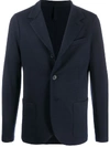 Harris Wharf London Wool Twill Blazer In Blue