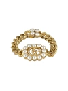 GUCCI PEARL DOUBLE G BRACELET