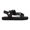 OFF-WHITE BLACK TREK SANDALS