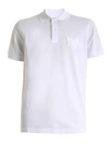 DIOR AND SHAWN POLO SHIRT IN WHITE