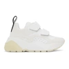 Stella Mccartney Eclypse Logo-woven Faux Leather, Suede And Neoprene Sneakers In 9042 Wht/wh