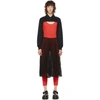 PUSHBUTTON BLACK & RED BALLERINA PRACTICE DRESS